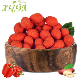 Orzechy ziemne w chrupiącej panierce z papryką